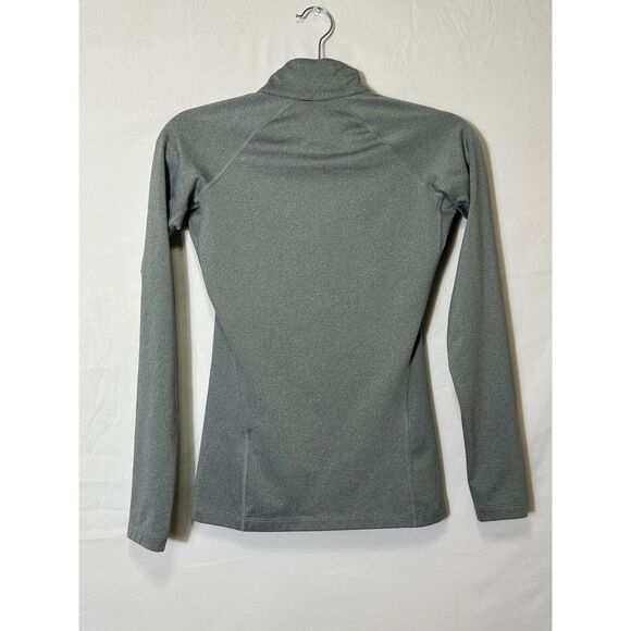 Nike Pro Combat Womens Dri-Fit Athletic 1/4 Zip Pullover Top Size XS Thumb Holes - Picture 4 of 4